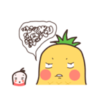 Mr.Pineapple ＆ Ms.Lychee（個別スタンプ：2）