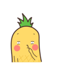 Mr.Pineapple ＆ Ms.Lychee（個別スタンプ：17）