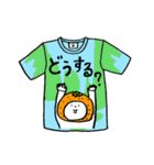 Tシャツ40③（個別スタンプ：18）