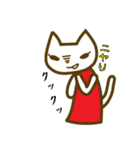 OL猫 やさぐれちゃん（個別スタンプ：24）