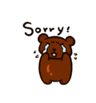 Kukubear Happy life（個別スタンプ：7）