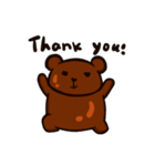 Kukubear Happy life（個別スタンプ：17）