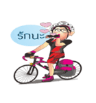 A sweet Rider bicycle Ver.2（個別スタンプ：18）