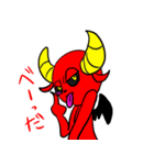 red devil of bell-chan（個別スタンプ：24）