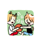 Fawn and Kitty（個別スタンプ：27）