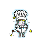 Spaceman001 (EN)（個別スタンプ：1）