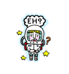 Spaceman001 (EN)（個別スタンプ：2）