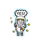 Spaceman001 (EN)（個別スタンプ：36）