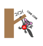 おさるさんかな？（個別スタンプ：6）