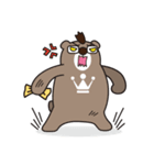CK Lion VS Allen Bear（個別スタンプ：17）