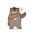 CK Lion VS Allen Bear（個別スタンプ：19）