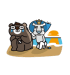 CK Lion VS Allen Bear（個別スタンプ：33）