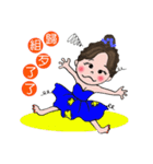 "Snow".....A lovely dancer！（個別スタンプ：16）