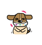 A fatty beagle : Dimond（個別スタンプ：22）
