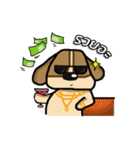 A fatty beagle : Dimond（個別スタンプ：38）