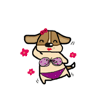 A fatty beagle : Dimond（個別スタンプ：39）