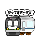 地下の電車くん（地下鉄くん）（個別スタンプ：1）