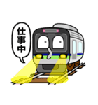 地下の電車くん（地下鉄くん）（個別スタンプ：3）