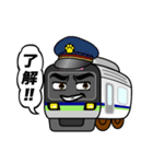 地下の電車くん（地下鉄くん）（個別スタンプ：8）