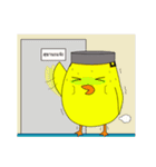 Chicky ＆ Pot (Thai Edition)（個別スタンプ：34）