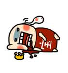 Director Bao and Akita Niku CEO（個別スタンプ：12）