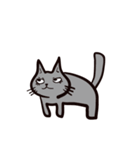 灰色猫の毎日（個別スタンプ：39）