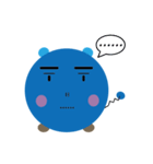 blue family:part 4-Chinese（個別スタンプ：32）