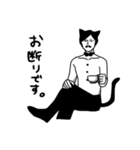 髭猫さん（個別スタンプ：7）