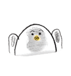 無表情ひよこちゃん（個別スタンプ：8）