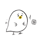 無表情ひよこちゃん（個別スタンプ：24）
