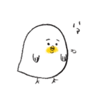 無表情ひよこちゃん（個別スタンプ：36）