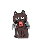 ブラックねこ 工場編（個別スタンプ：25）