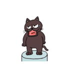 ブラックねこ 工場編（個別スタンプ：39）