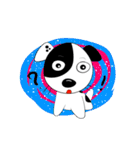 Pochi is (NOT) a Cow（個別スタンプ：7）