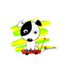 Pochi is (NOT) a Cow（個別スタンプ：34）