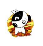 Pochi is (NOT) a Cow（個別スタンプ：40）