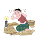 Mae Srinuan Part 1 (eng)（個別スタンプ：17）