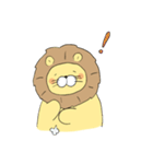 むにむにライオンさんのスタンプ（個別スタンプ：4）