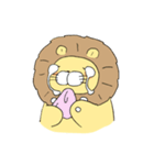 むにむにライオンさんのスタンプ（個別スタンプ：22）