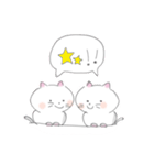 しろねこにゃんこ 日々日常（個別スタンプ：36）