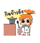 Noo Malee and her Kitty 2 :Thai Version（個別スタンプ：9）