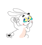 うさぎたちの冒険 Ⅳ（個別スタンプ：11）