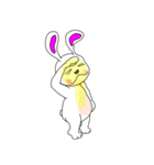 うさぎたちの冒険 Ⅳ（個別スタンプ：35）