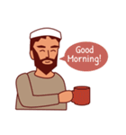 Jihab Muslim Stickers - Daily Use（個別スタンプ：28）
