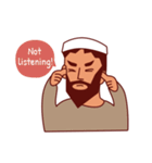 Jihab Muslim Stickers - Daily Use（個別スタンプ：29）