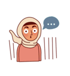 Jihab Muslim Stickers - Daily Use（個別スタンプ：31）