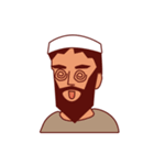Jihab Muslim Stickers - Daily Use（個別スタンプ：38）