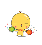 Yellow D ＆ White D（個別スタンプ：9）