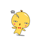 Yellow D ＆ White D（個別スタンプ：10）