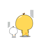 Yellow D ＆ White D（個別スタンプ：16）